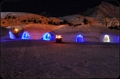 es kehrt Ruhe ein im IGLU VILLAGE